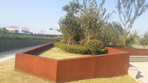 临武耐候钢挡土墙